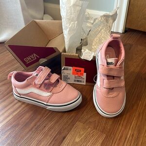 Vans Kids Pink Sneakers